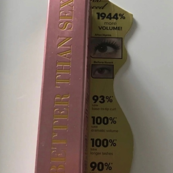 NEW Too Faced Better Than Sex Mascara Deep black - Picture 6 of 7